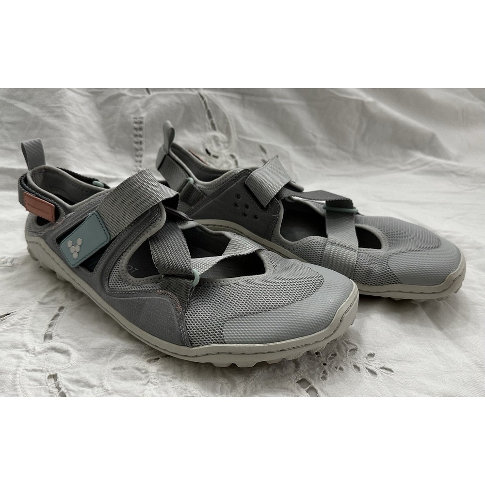 VivoBarefoot Tracker Barefoot Hiking Sandal Glacier Grey Mens EU 44, US 10.5-11
